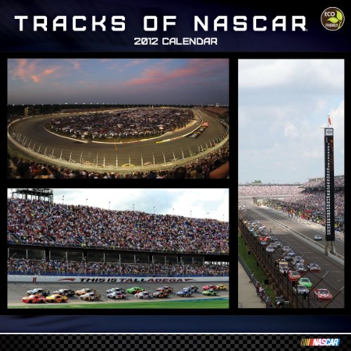 2012 Tracks of Nascar Wall Calendar by 