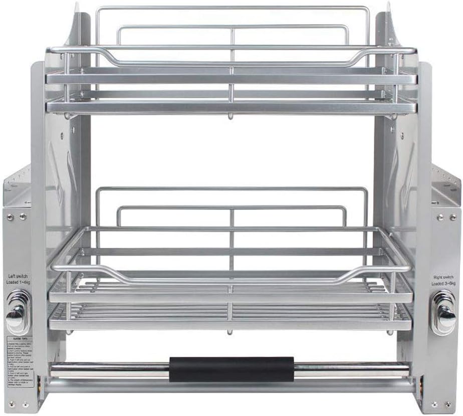 Amazon.com: Pull Down Wall Cabinet Pull Basket Kitchen Storage Rack