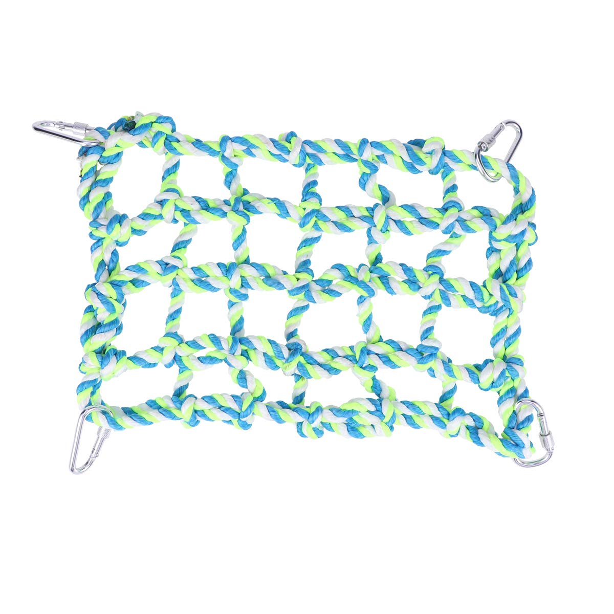 Ueetek Climbing Rope Net Hammock Toy for Small Animals Hamster Bird Parrot Cockatiel