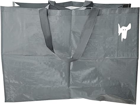 Amazon Yh T Oversized Bag 大容量 トートバッグ キャリーケース ランドリーバッグ エコバッグ 70x50x22cm 約77l アウトドア 釣り Camp キャンプ用品 ジム スパ スポーツ 引っ越し スタイリスト 折りたたみ 自転車 持ち運び バッグ グレー Gift Wave 収納 キャリー