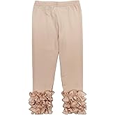 Bow Dream Baby Toddler and Little Girls Ruffle Leggings