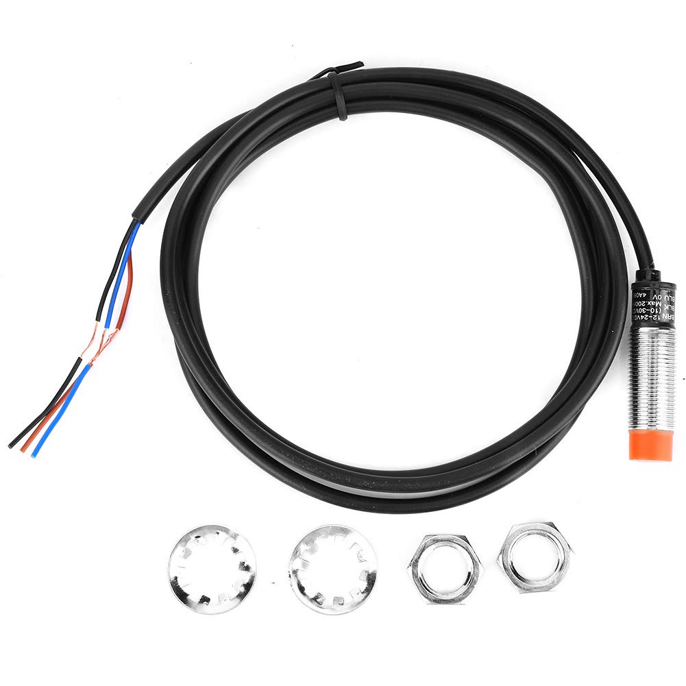 4mm Detecting Distance Approach Sensor, DC10~30V Inductive Proximity Switch 3-Wire PNP NO