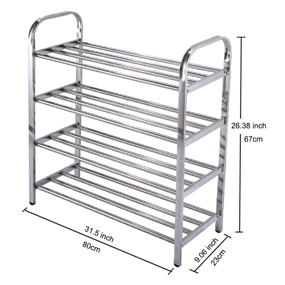 Garderobe und Flur Schuh-Organizer für bis zu 9-12 Paar Schuhe 60 x 23