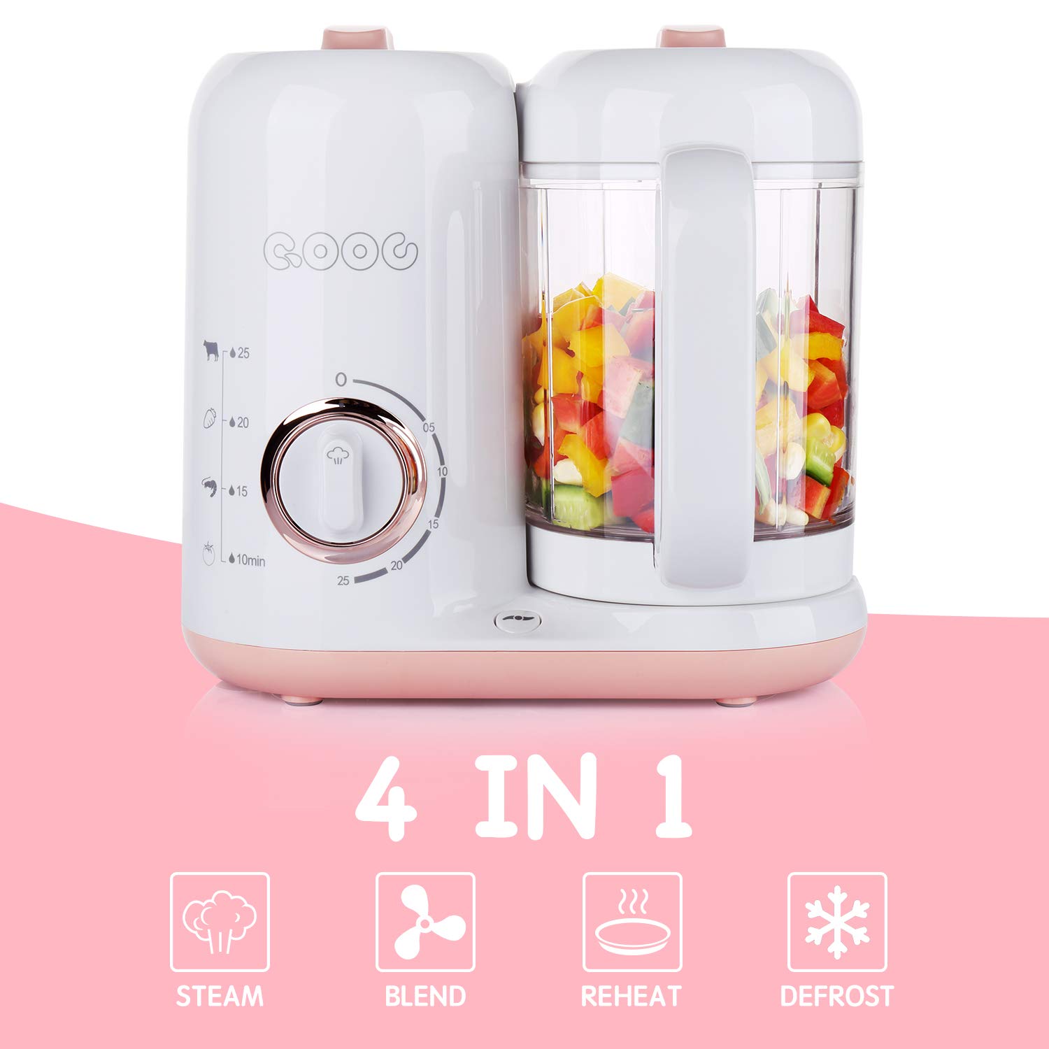 qooc mini baby food maker