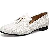 JITAI Men's Fashion Loafers Wedding Shoes Loafers for Men Party Shoes