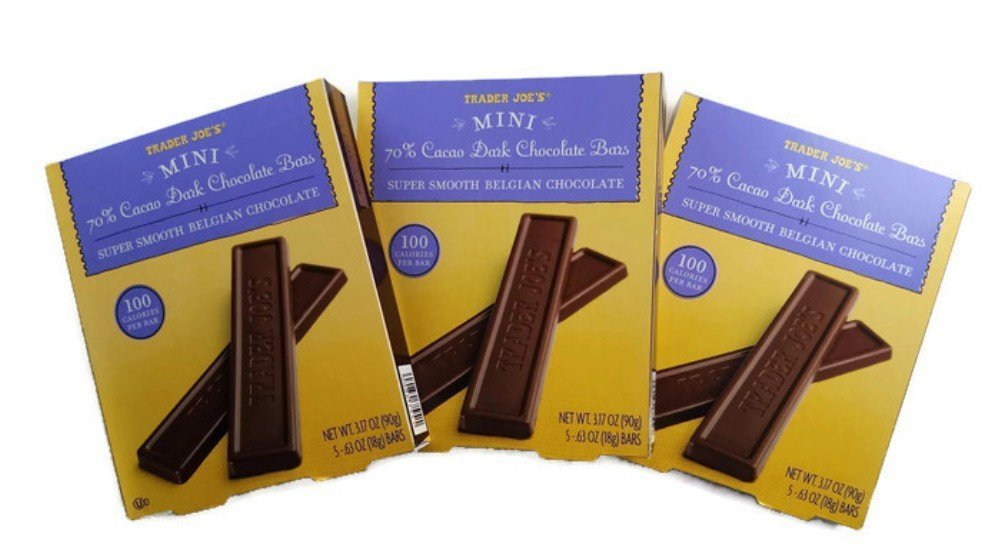 2 Boxes Trader Joe's Mini Milk Chocolate Bars...100