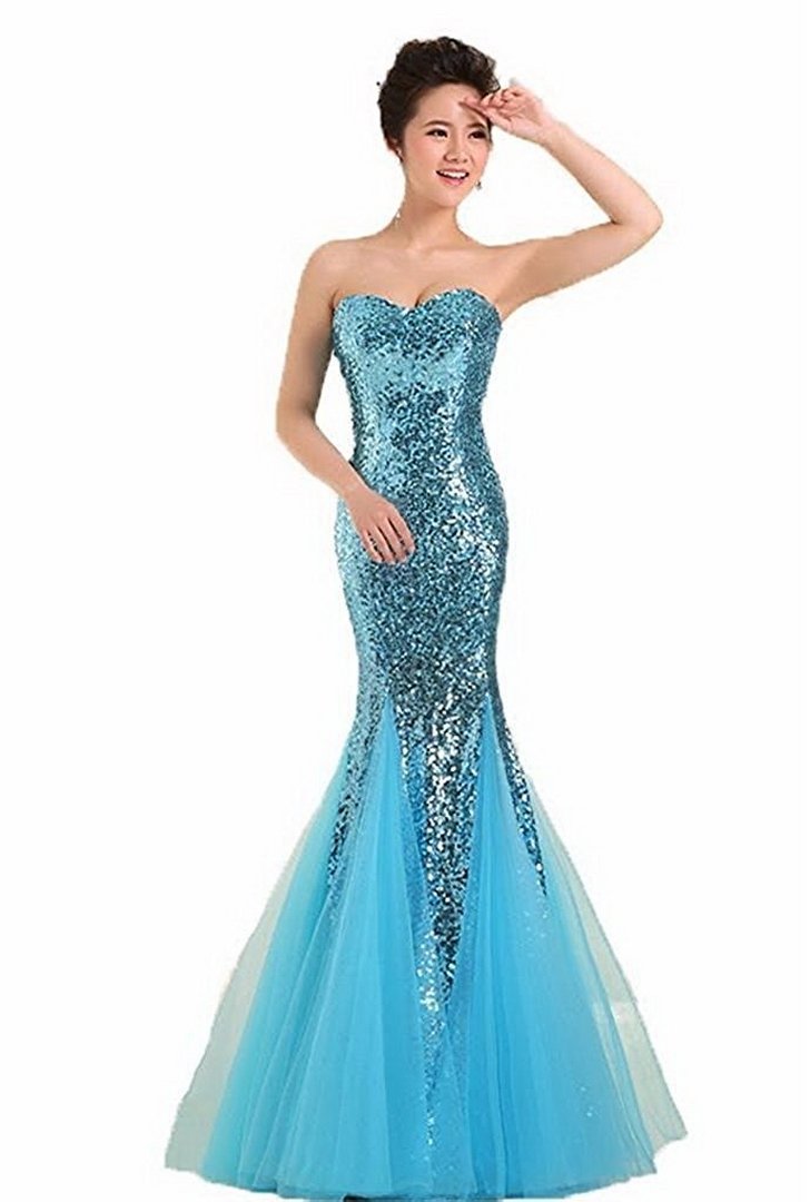 light blue sequin bridesmaid dress