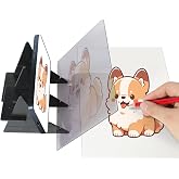 Optical Drawing Board, Portable Optical Tracing Board, Image Tracing Board Projector Light Copy Pad, Easy Tracing Sketching Tool, for Kids Artist Students Beginners Sketch Wizard