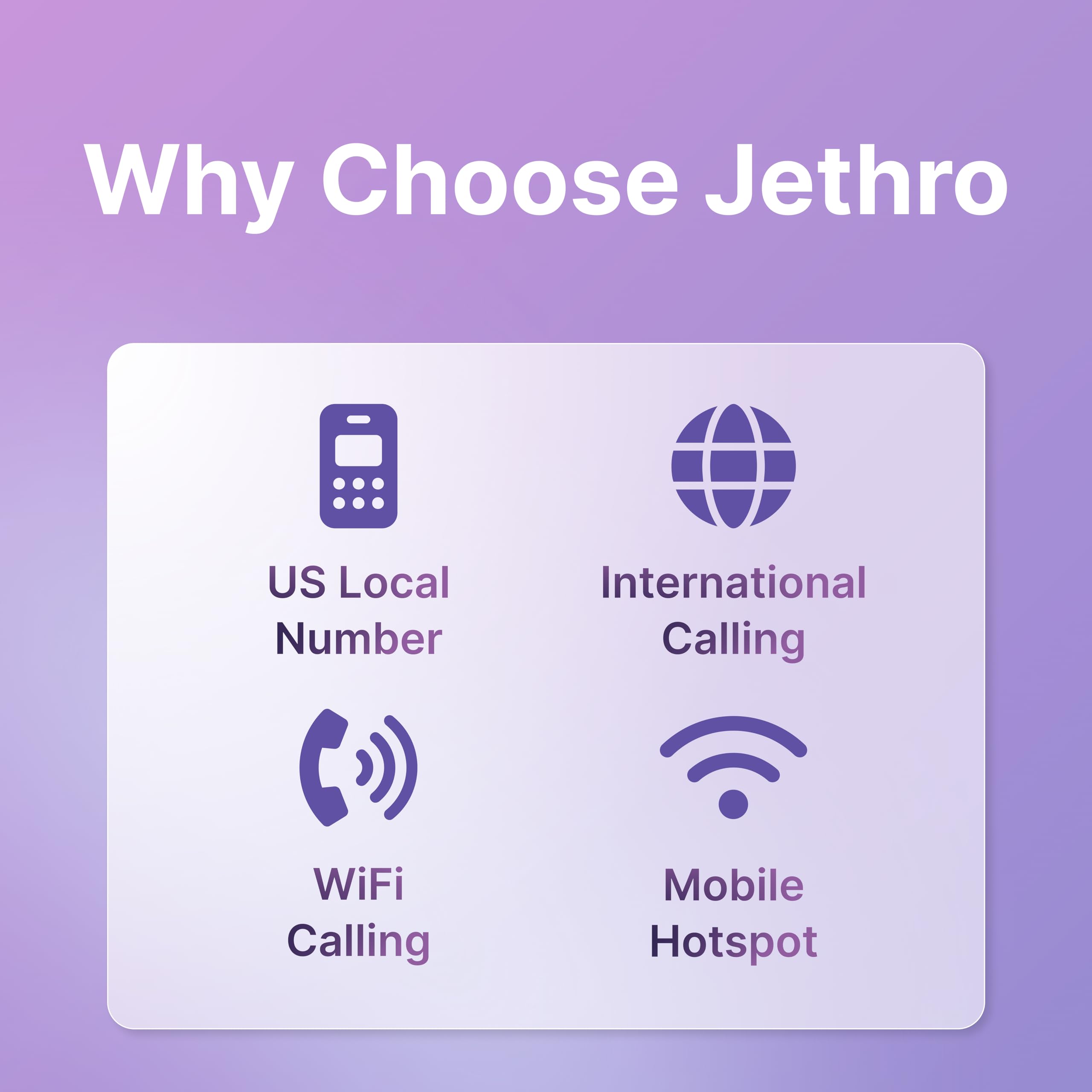 $5/Month Jethro Mobile Prepaid Phone Plan | 150 Minutes 150 Texts | Bring Your Own Phone SIM Card Kit