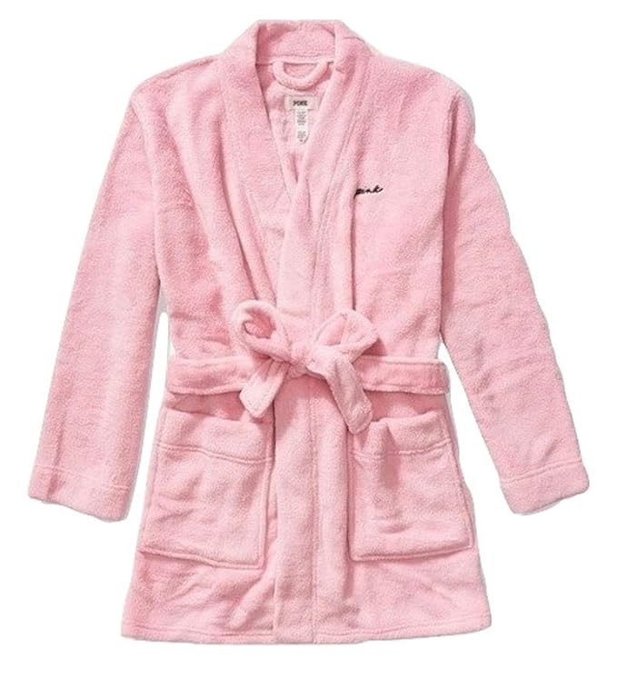 Victoria's Secret Pink Cozy Robe Very Soft Color Pink Size XSmall/Small