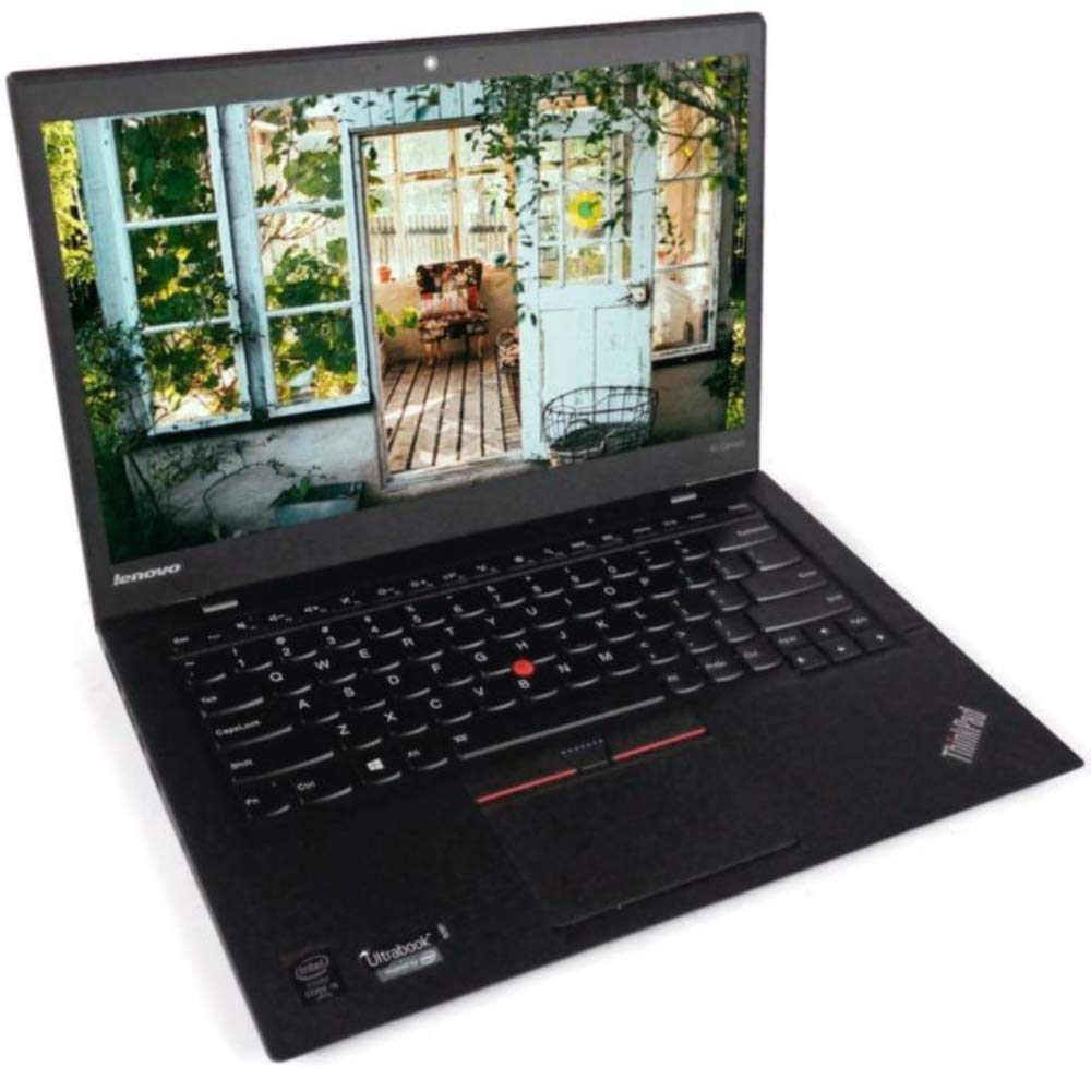 Lenovo ThinkPad X1 Carbon 3rd Generation 14 Inch FHD Laptop PC, Intel Core i7-5600U 2.6GHz, 8GB RAM, 256GB SSD, WiFi, Bluetooth, HDMI, USB 3.0, Windows 10 Pro (Renewed)