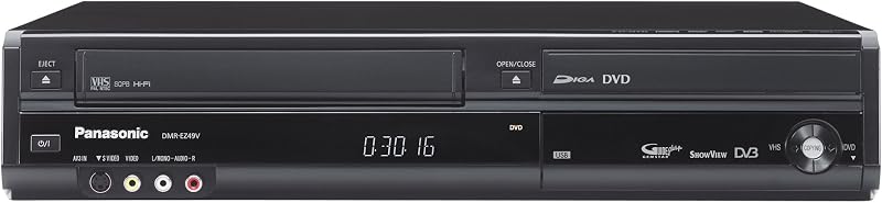 Panasonic DMR-EZ49V DVD VCR Freeview Recorder Dolby Digital HD Up-Conversion