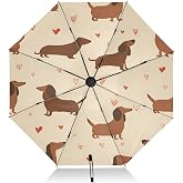 ALAZA Folding Umbrella Compact Travel Umbrella Automatic Open Close for Rain Windproof Sun Umbrellas UV Protection Large Portable