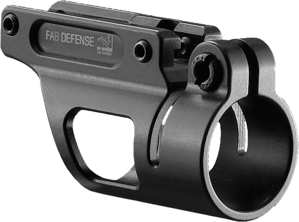 Mako 1-Inch Diameter Flashlight Mount for AR15/M4 Bayonet Lug, Black