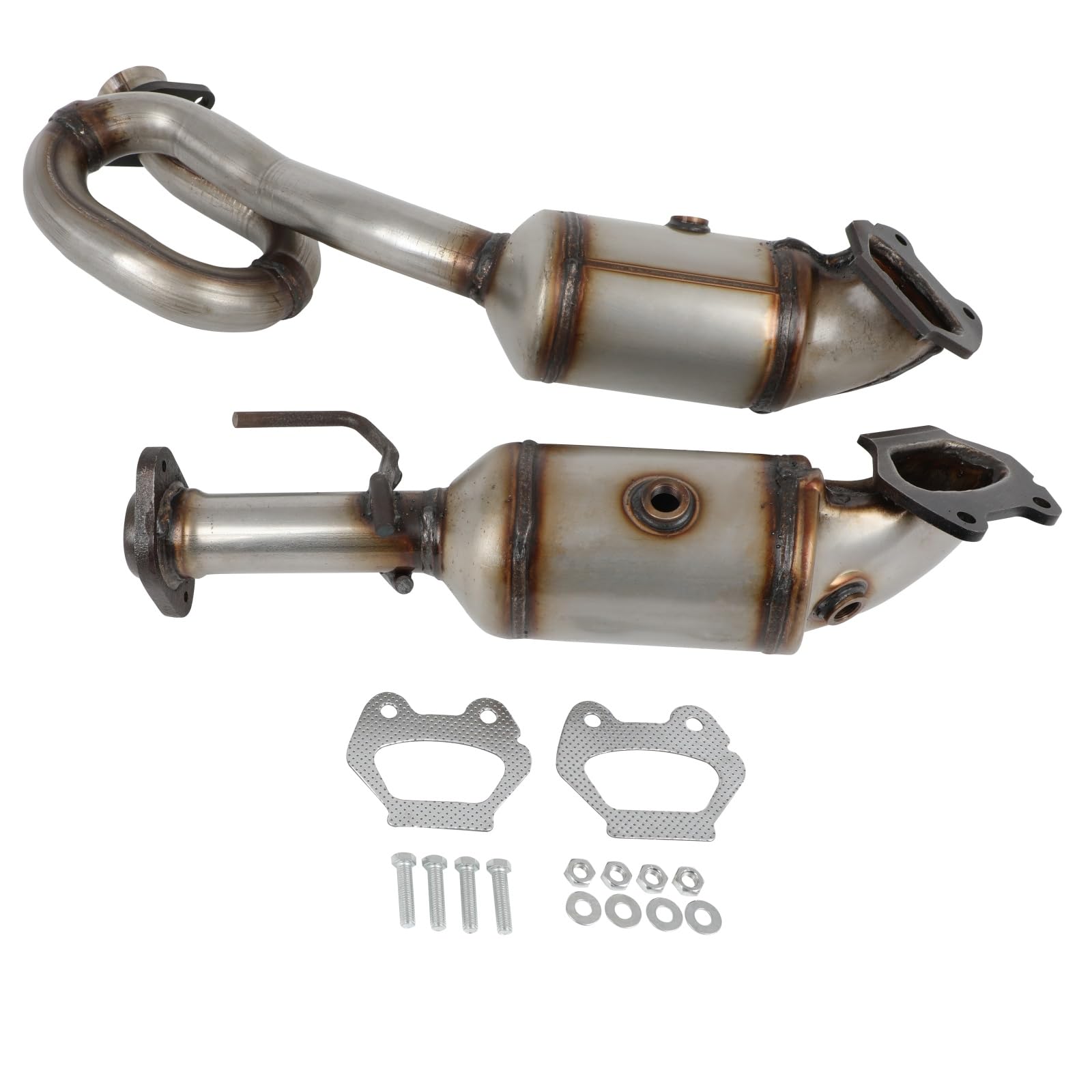 SCITOO 641511 641512 Left and Right 2PCS Catalytic Converter Fit For Jeep For Wrangler 2012-2018,Fit For Jeep For Wrangler JK 2018,3.6L,EPA Compliant