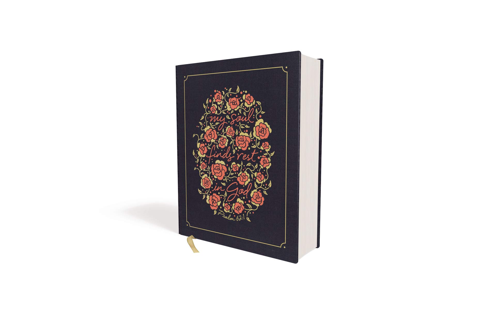 NIV, Journal the Word Bible for Women, Cloth over Board, Navy, Red Letter, Comfort Print: 500+ Prompts to Encourage Journaling and Reflection