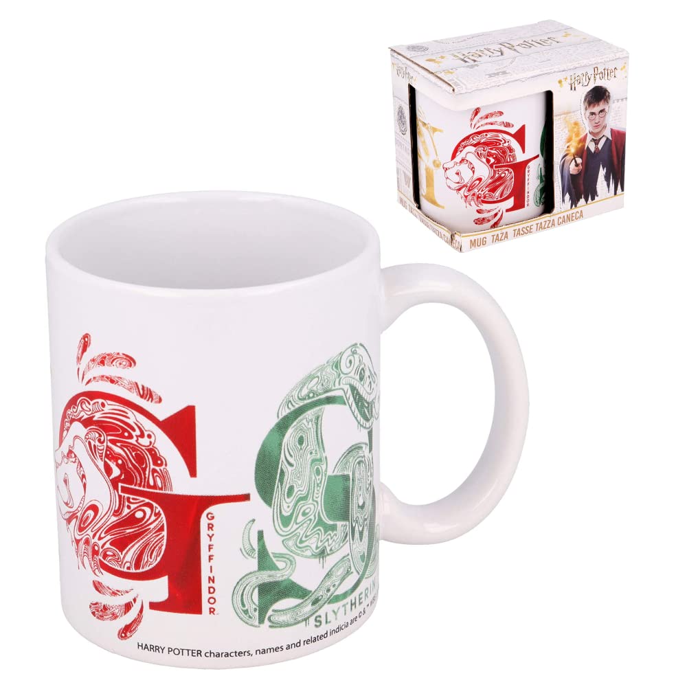CARTOON Harry Potter Hogwarts Ceramic Mug 11oz Mug Breakfast Cup Boxed