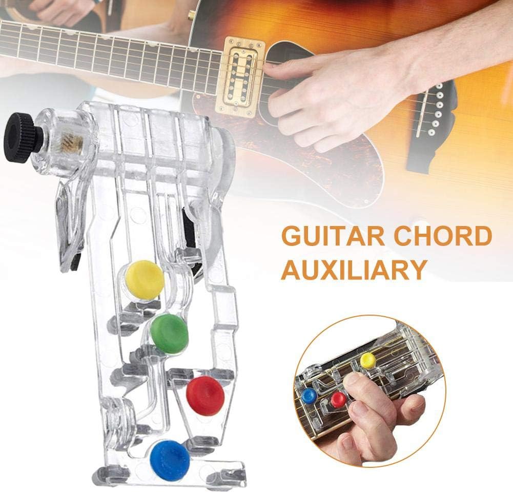 Entraîneur D'accords De Guitare - Aide Visuelle Pour Débutants, Compatible Guitares 38/41 Pouces