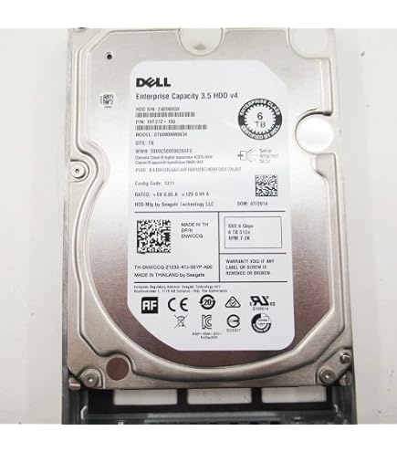 Amazon.com: HUS726040ALS210 HGST 4TB 7.2K 12G LFF SAS Hard Drive