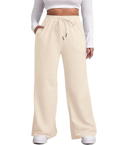 Amazon.com: Evervibe 4 Pack Women's Plus Size Pants, Wide Leg