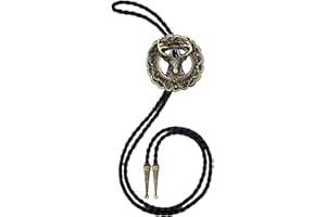 HLYMPONY Bolo Tie for Men Western Cowboy Cowgirl Vintage Native American Cross Bolo Tie for Women