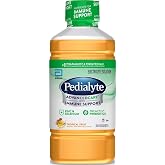 Pedialyte AdvancedCare Electrolyte Drink, Tropic Fruit, 1 Liter | Hydration drinks for adults and kids to rapidly restore electrolytes, nutrients for immune support, and prebiotics