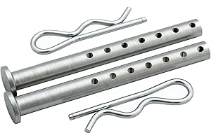 TORMURBUTL 472795 014973472795 Clevis Pin with R- Clip Fits Home, Farm, Business, automotives (1/4 inch X 2-1/2 inches) 2 Pack