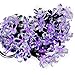 Kyson Solar Fairy String Lights 21ft 50 LED Purple Blossom Decorative Gardens, Lawn, Patio, Christmas Trees, Weddings, Parties