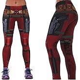 Deadpool Suit Up Yoga Pants One Size Fits Most Novelty Leggings