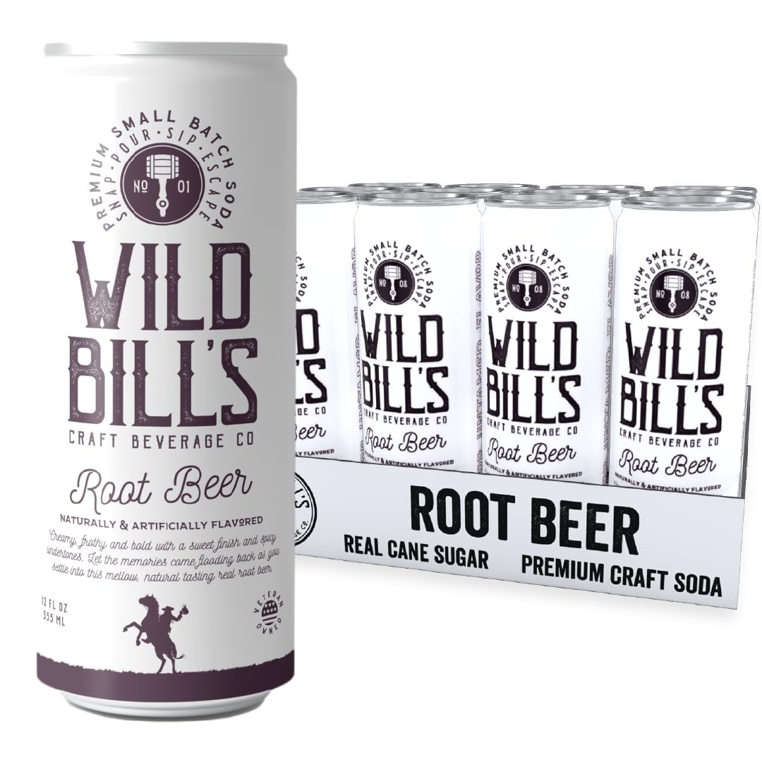 Wild Bill's Classic Root Beer Soda Classic Craft