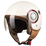 ILM 3/4 Open Face Motorcycle Helmets for Women Men