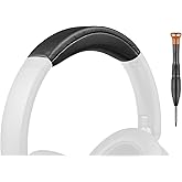 SOULWIT Headband Cover for Sony WH-XB910N Extra BASS Noise Cancelling Headphones (Do Not Fit WH-XB900N), Replacement Headstrap Pad Repair Part - Black