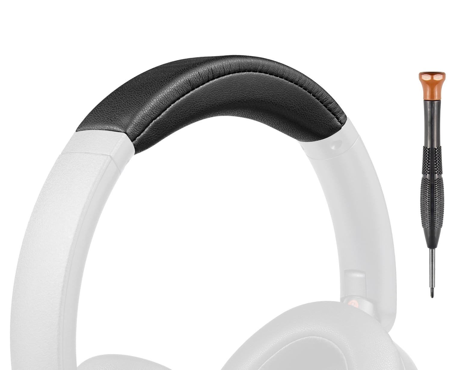 SOULWIT Headband for Sony WH-XB910N Extra BASS Noise Cancelling Headphones (Do Not Fit WH-XB900N), Replacement Headstrap Pad Repair Part - Black