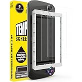 SAVAGE RAVEN x Skull & Co. High Transparency High Sensitivity Tempered Glass Screen Protector For ROG Ally X (2-PACK) with Positioner Installation Kits - Anti-Glare Matte Finish