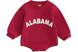 Ayalinggo Baby Girl Boy Christmas Outfit My First Christmas Sweater Sweatshirt Shirt Bubble Romper Onesie Santa Clothes
