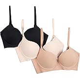 Tahari Womens 3-Pack Everyday Lift Bra with Underarm Smoothing