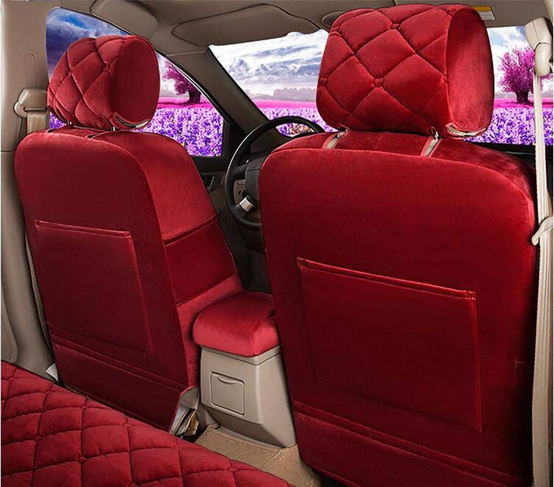 D滑り止めハンドル車のハンドルカバーオート カーカーシートプロテクター用シートカバー カーシートクッションカーシートマット B07pdktl29 アクセサリー 愛用 Makan Place