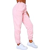 Waitfairy Sweatpants Women - Joggers for Women High Waist Baggy Sweat Pants for Womens Joggers with Pockets