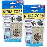 API NITRA-ZORB SIZE 6 Aquarium Canister Filter Filtration Pouch 1-Count Bag (2-pack)