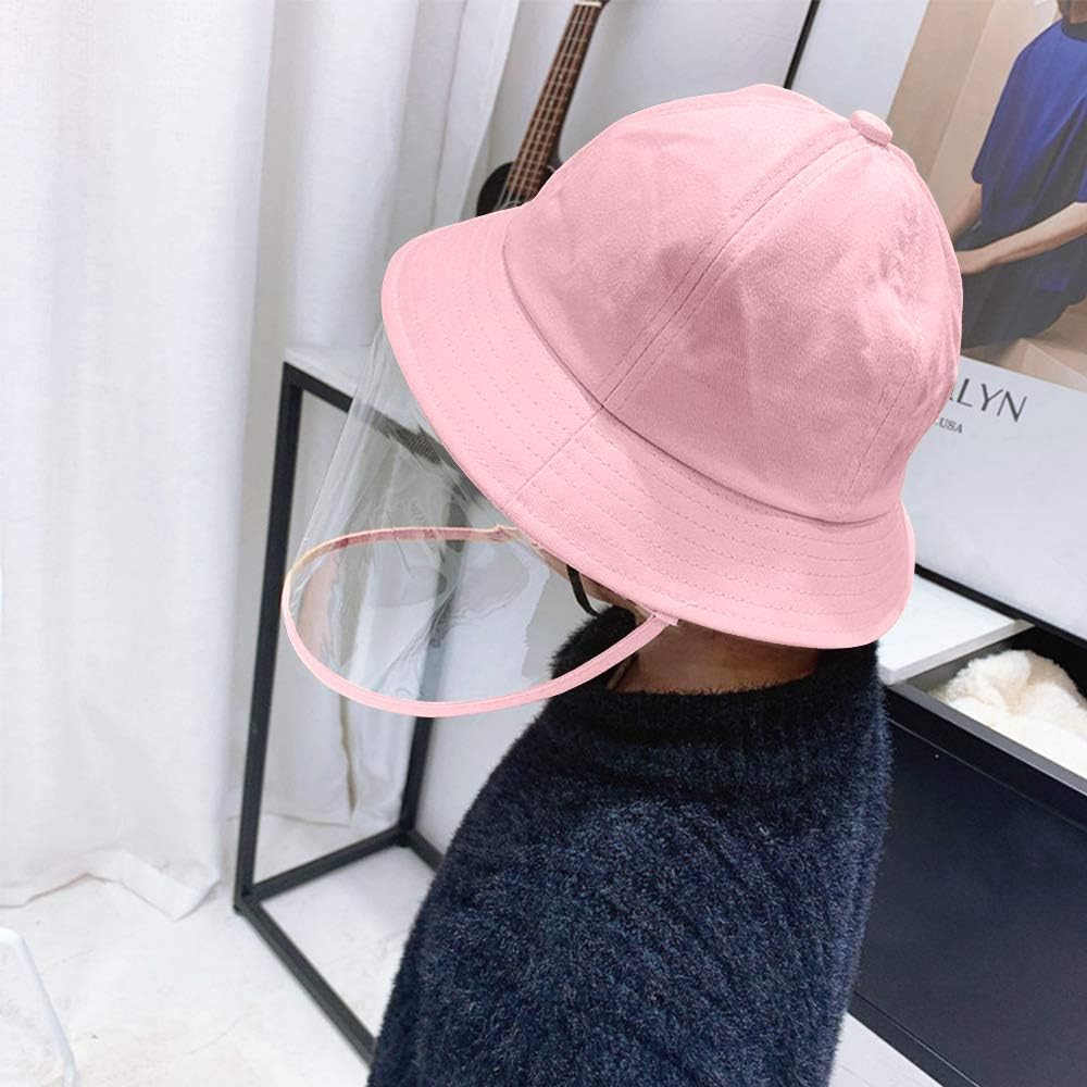 Kids Hat Outdoor, Protective Sun Fisherman Cap with Cover for Children Boys Girls Toddlers Babies: Clothing