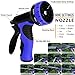 MTNZXZ Garden Hose, Newest 75 FT Expandable Heavy Double Latex Flexible Hose - 9-Pattern High Pressure Water Spray Nozzle. Suitable for Wash Cars, Clean Walls, Watering Lawns and Garden Plants, etc.