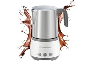 Maestri House Milk Frother, 4-in-1 Electric Milk Steamer and Frother, 16.9OZ 600W Smart Touch Control Hot and Cold Foam Maker, Memory Function for Latte, Cappuccinos, Warm Milk, Hot Chocolate Milk