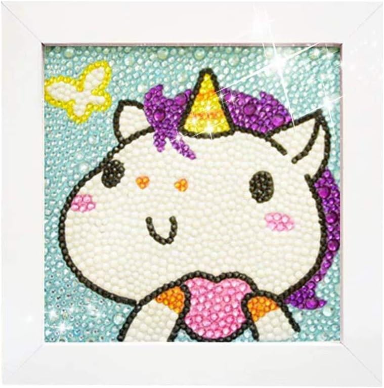 LUCUNSTAR Unicorn Diamond Painting with Frame Diamond Kits