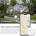 Smart Key Finder Anti-Lost Tracker - Evershop Bluetooth Tracker GPS Locator Wallet Phone Key Anti-Lost Bidirectional Alarm Reminder for Phone,Keychain, Wallet,Luggage