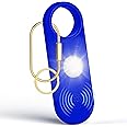 Personal Safety Alarm for Women - 130dB Self Defense Keychains Siren Whistle with Sos LED Strobe Light - Personal Emergency Security Safe Devices Key Chain Alarms for Kids Elderly Blue