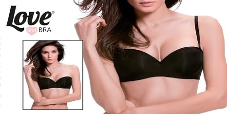 reggiseno fascia push up