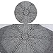 Sherlock Holmes Hat,Deerstalker Hat Classic Cos Play for Adults and Children, Grey, Large