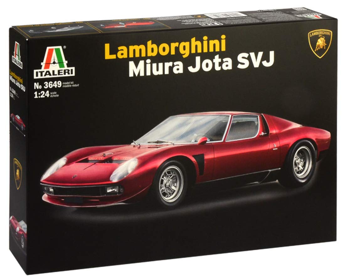 ITALERI ITA3649 Lamborghini Miura Italy Model kit, Multicolored, 1:24