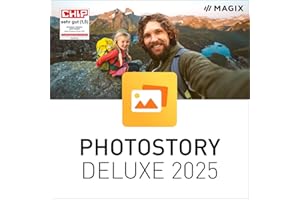 MAGIX Photostory deluxe 2025 - Memories in motion | Create slideshows | for Windows 10/11 PC | 1 PC full licence for 2 devices