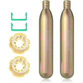 33G Co2 Cartridge Cylinder for Life Vest, Accessory for C02 PFD Rearming Kit, for Auto/Manual Inflating Life Jacket, for Adult, Used for Fishing, Surfing, Sea/Ocean Activities